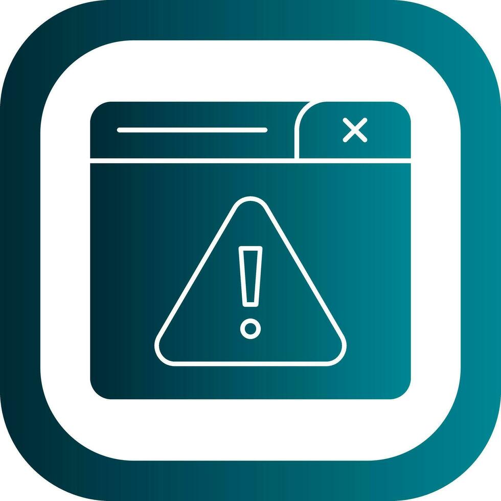 Error Vector Icon Design