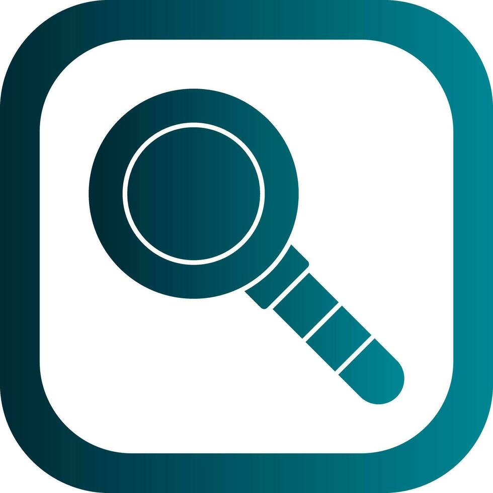 Magnifying Glass Vector Icon Design