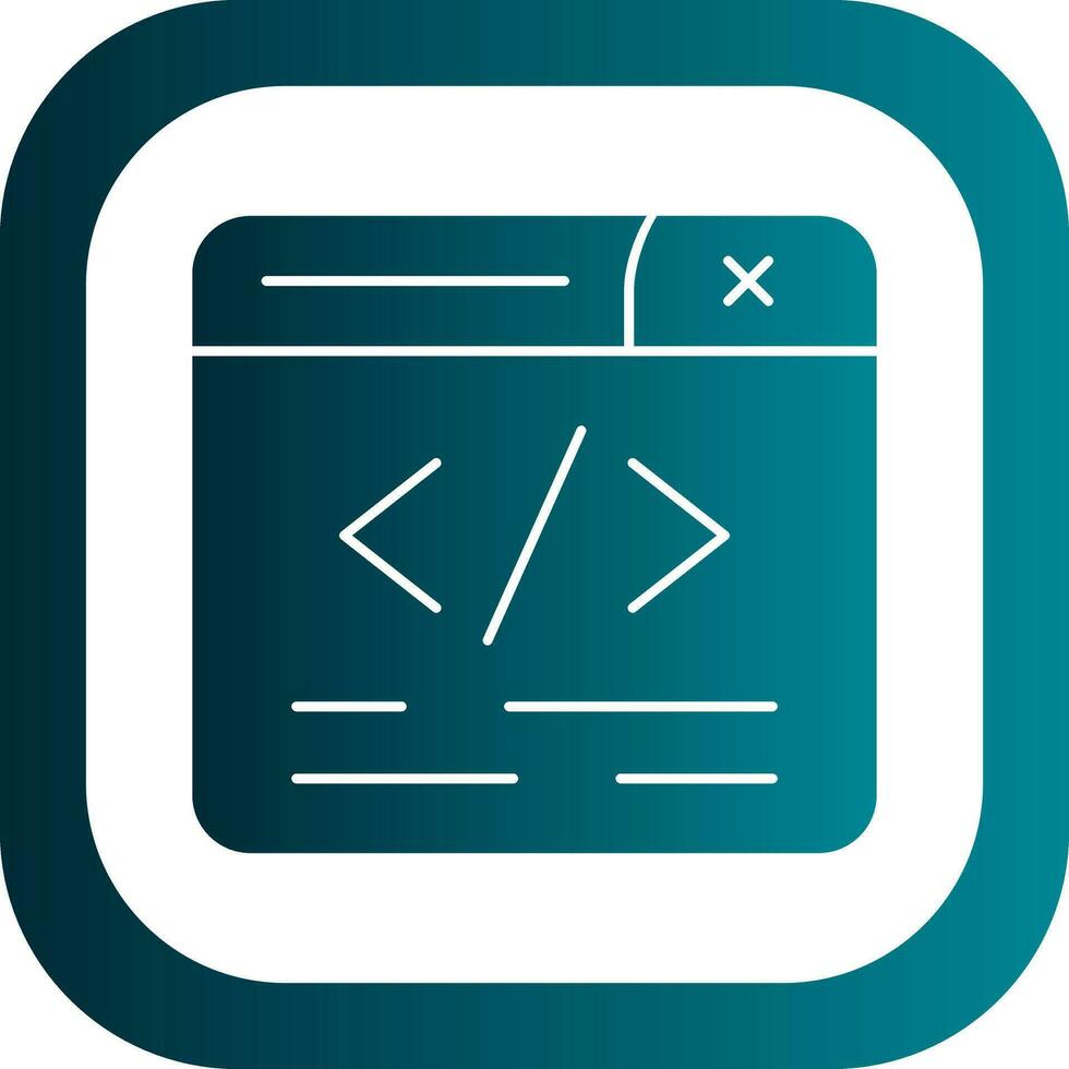 Web Programming Vector Icon Design