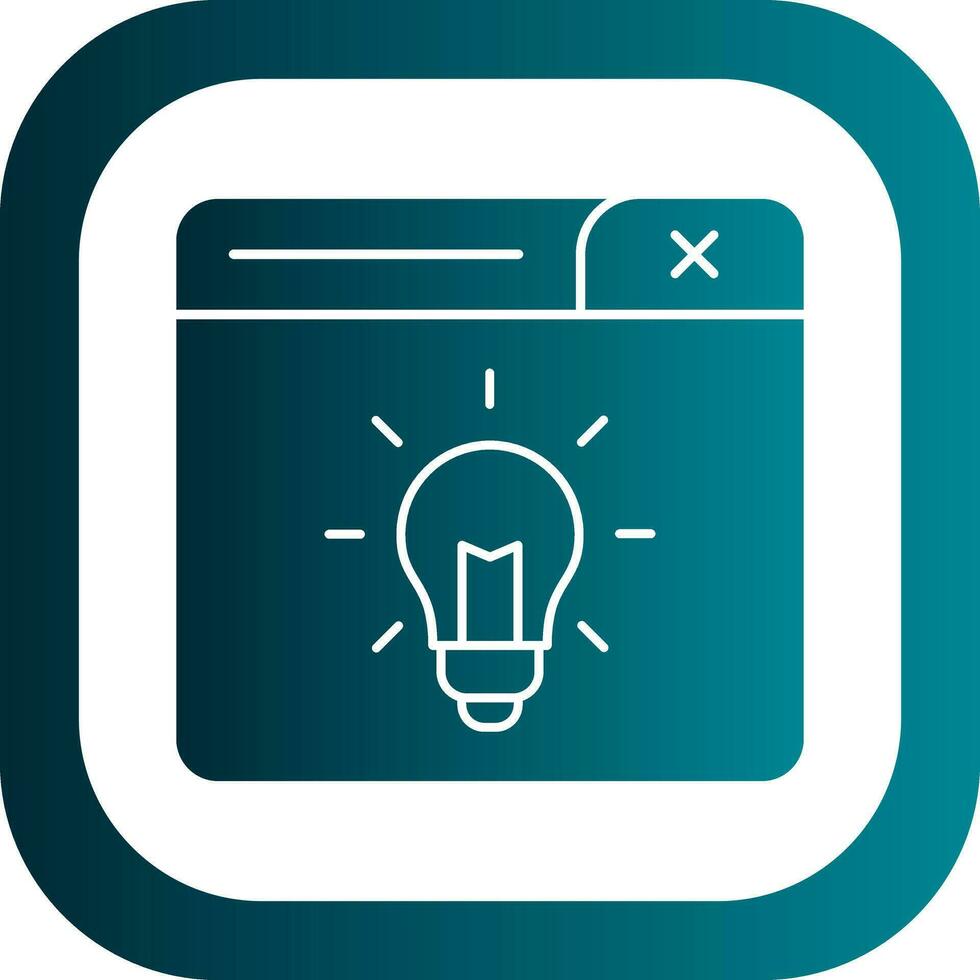 Lightbulb Vector Icon Design