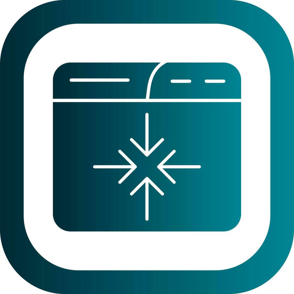 Minimize Vector Icon Design