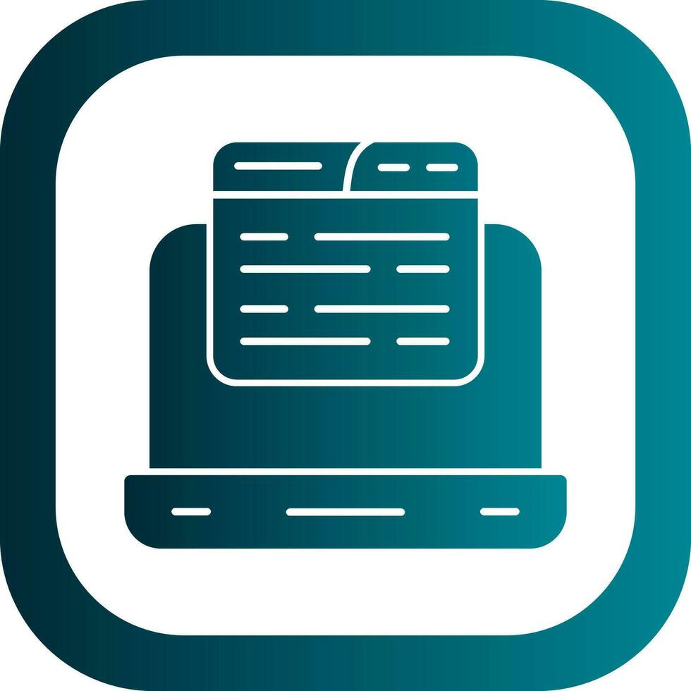 Laptop Vector Icon Design
