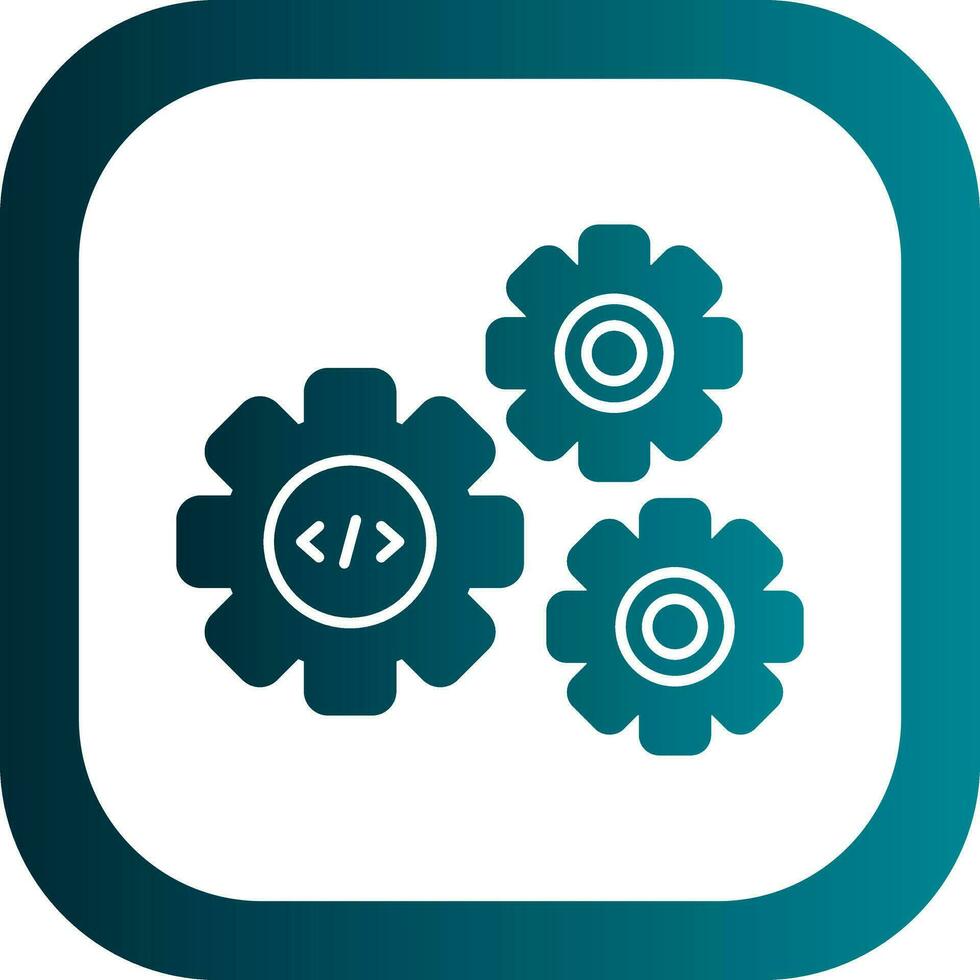 Processing Vector Icon Design