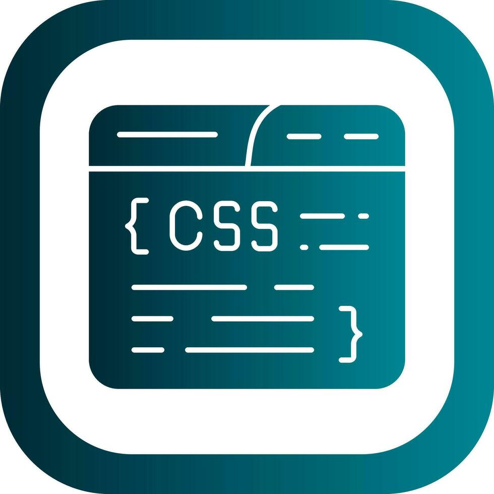 Css Coding Vector Icon Design