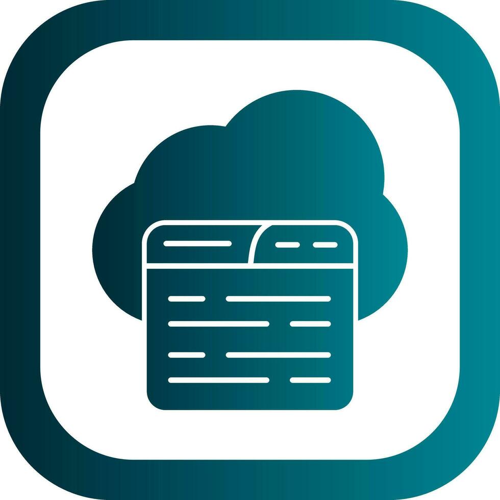 Cloud Vector Icon Design