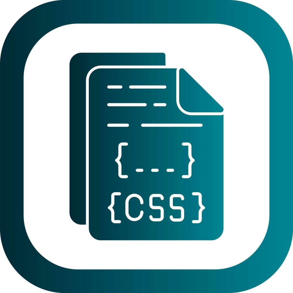 Css File Vector Icon Design