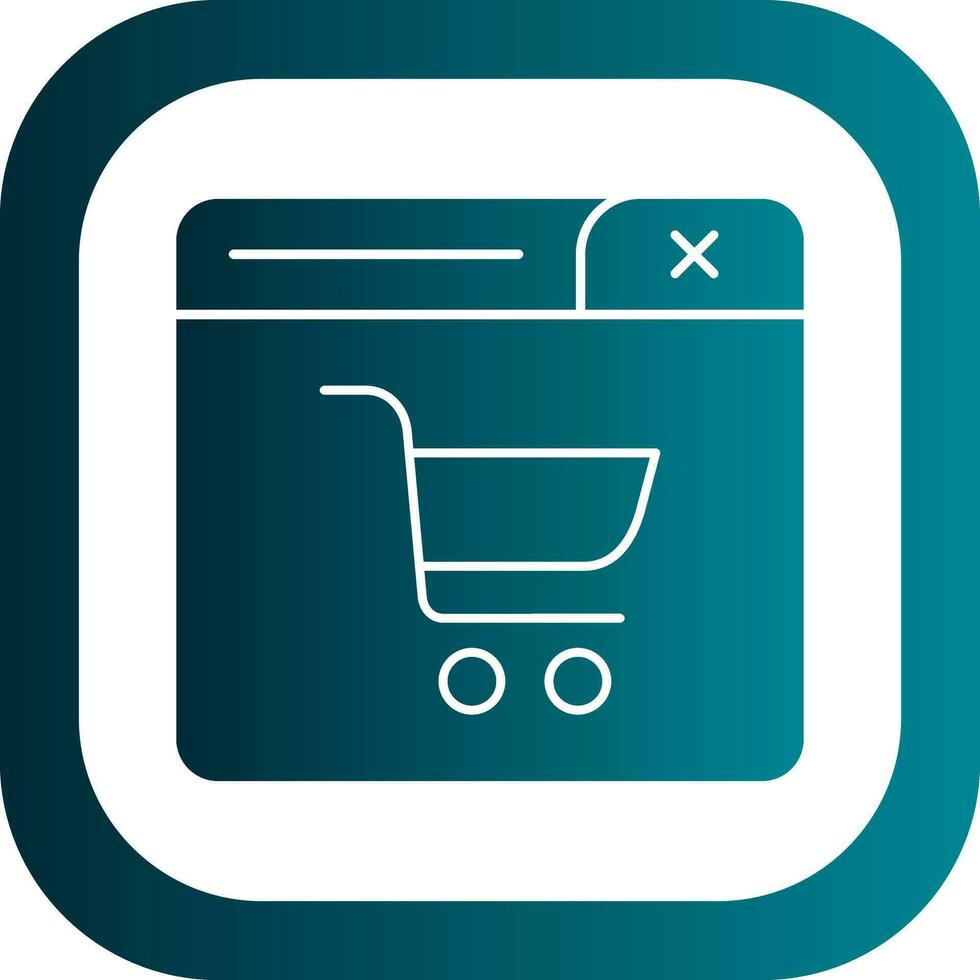 Shopping Online Vector Icon Design