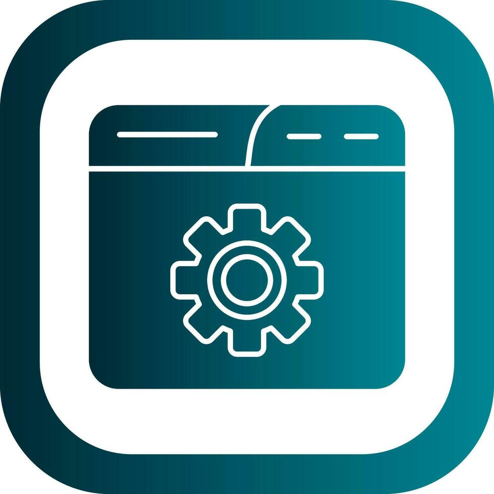 Web Browser Vector Icon Design