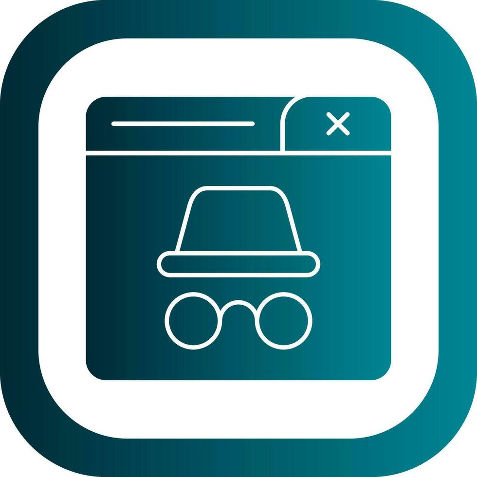 Incognito Vector Icon Design