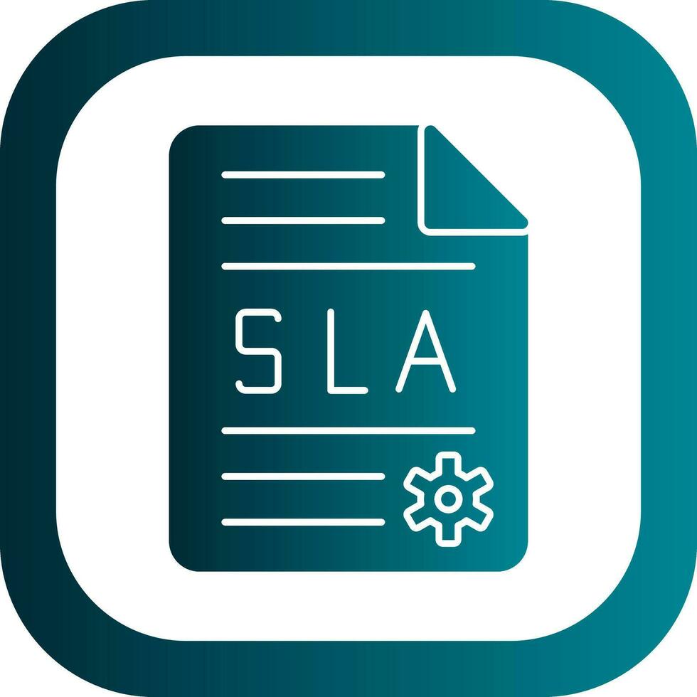 Sla Vector Icon Design