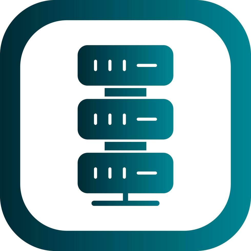 Server Vector Icon Design