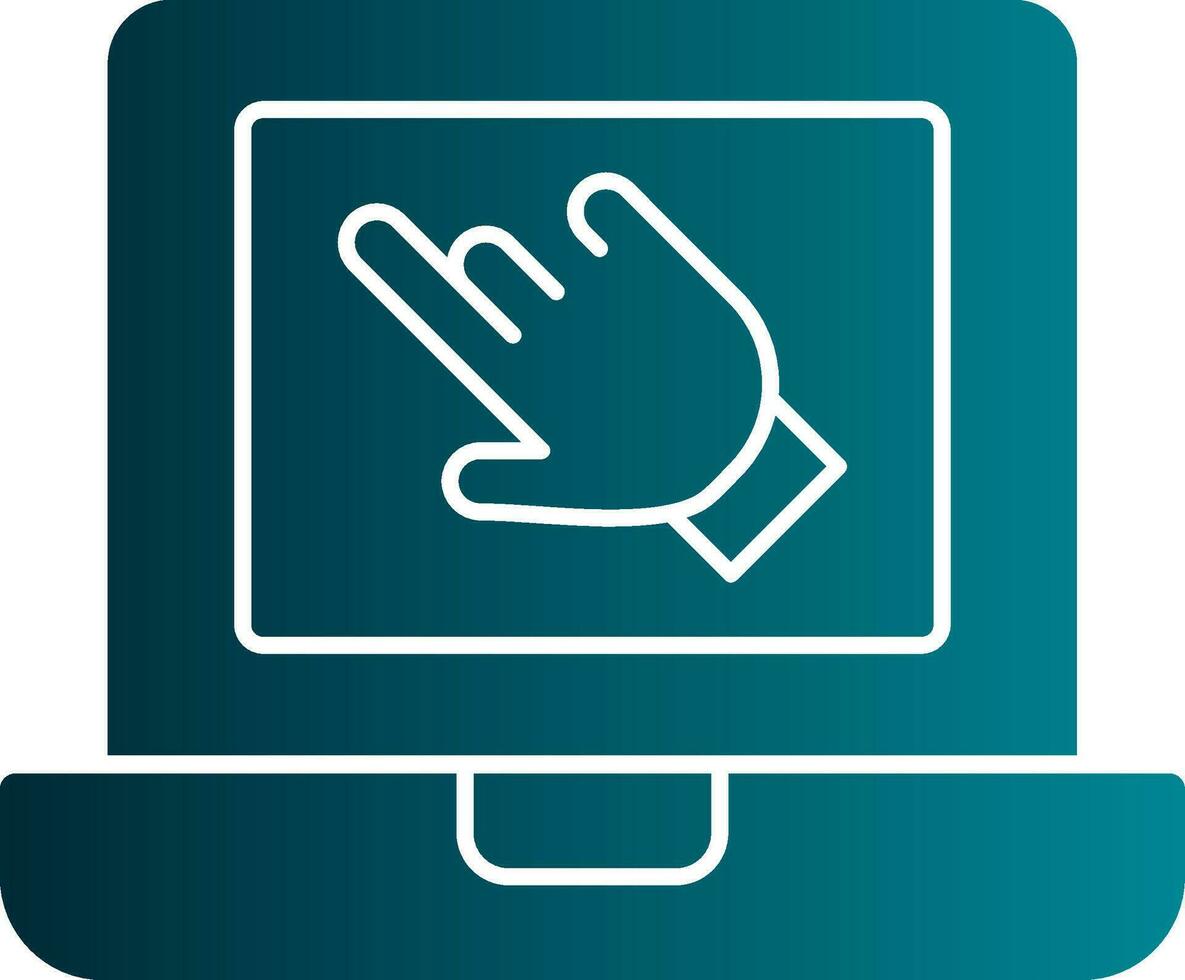 Laptop Vector Icon Design