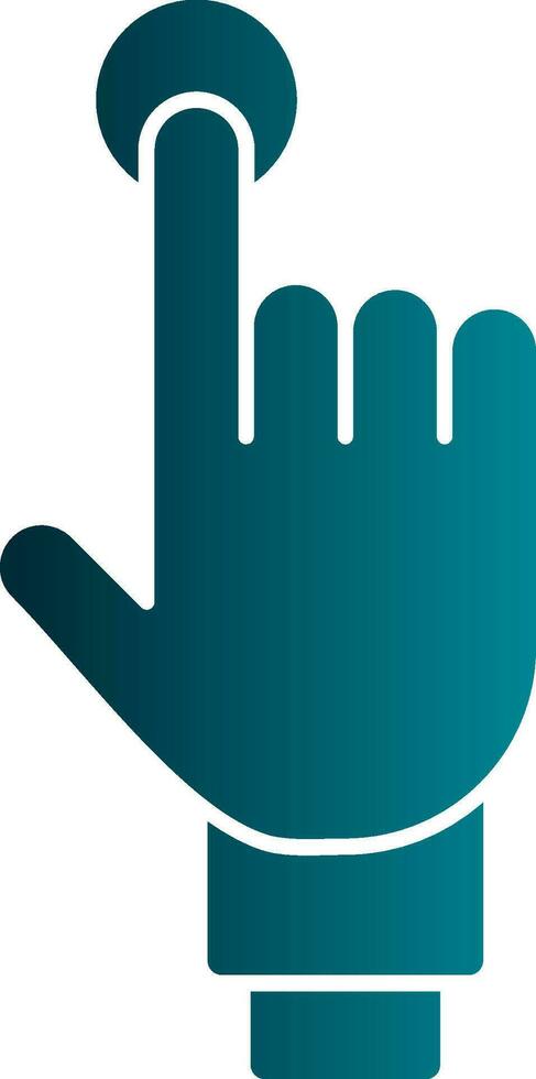 Tap Vector Icon Design