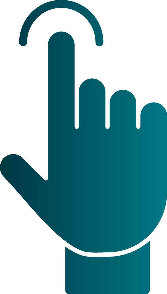 Tap Vector Icon Design