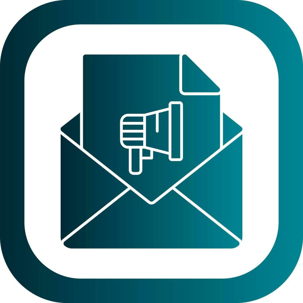 Email Marketing Vector Icon Design