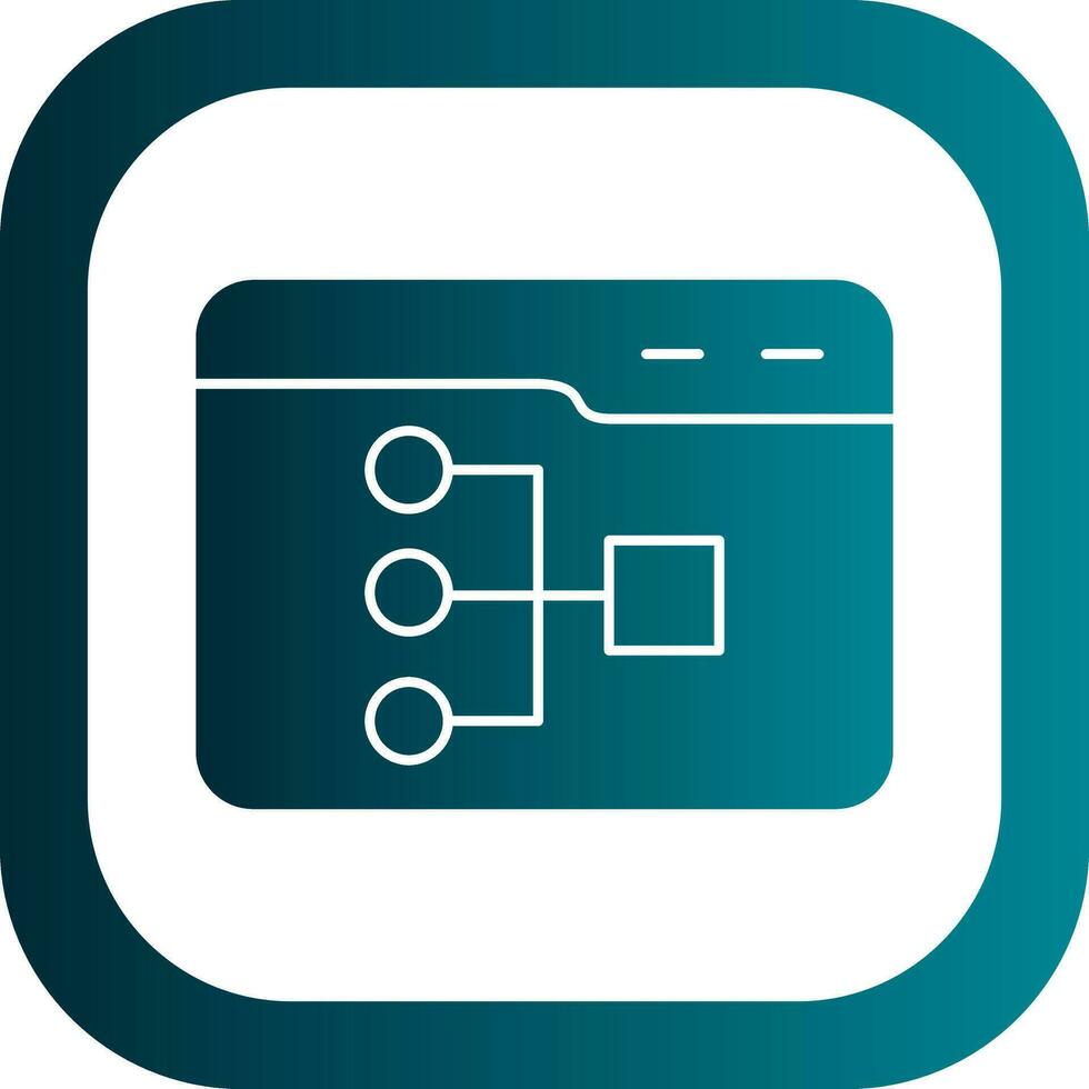 Site Map Vector Icon Design