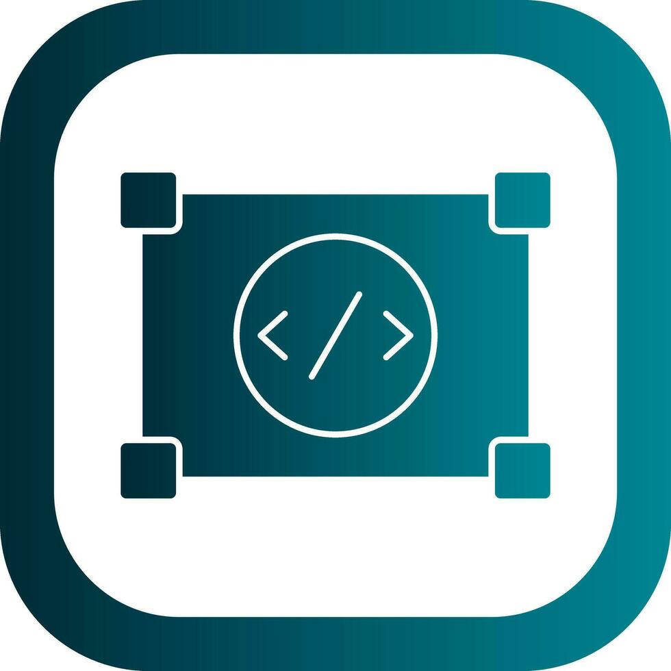 Coding Vector Icon Design