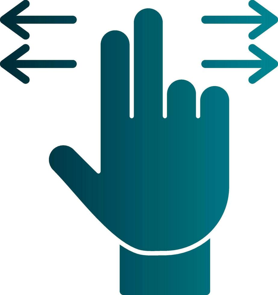 Swipe Vector Icon Design