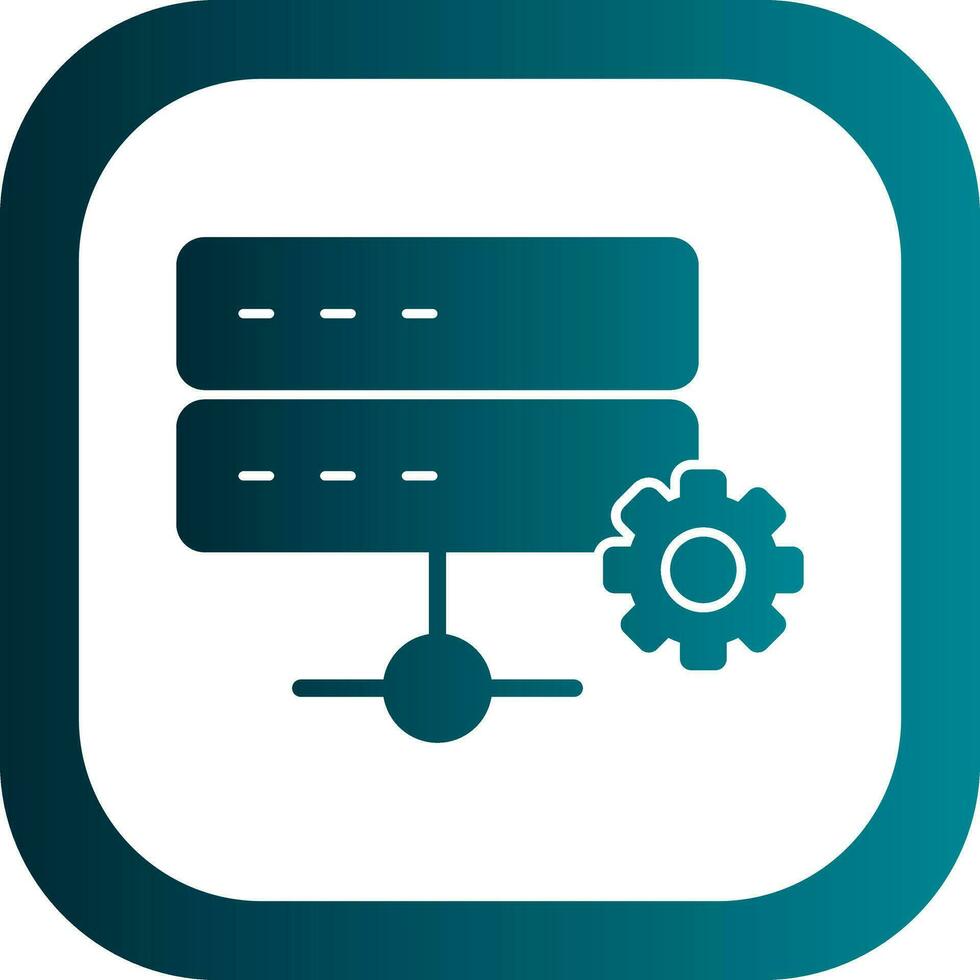 Data Storage Vector Icon Design