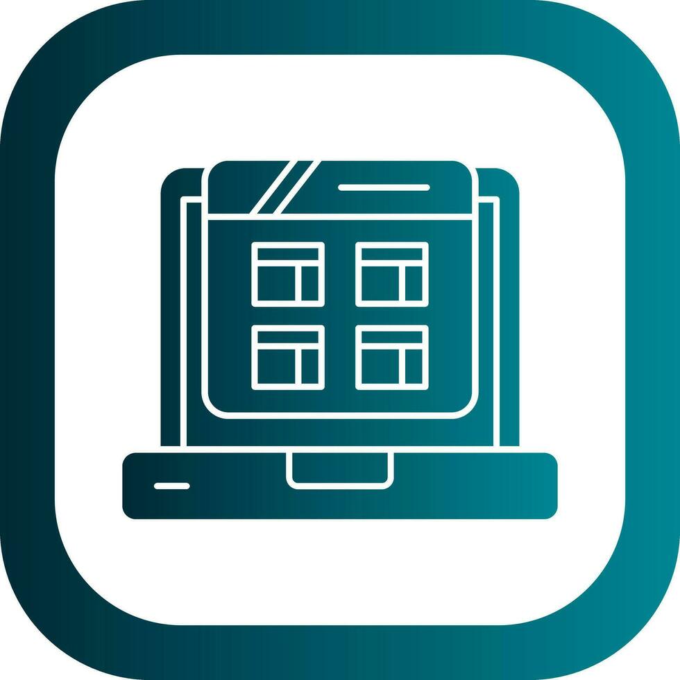 Website Vector Icon Design