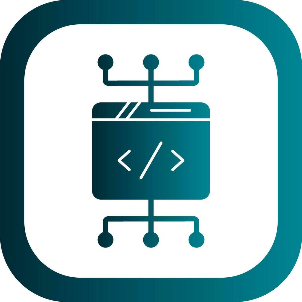 Coding Vector Icon Design