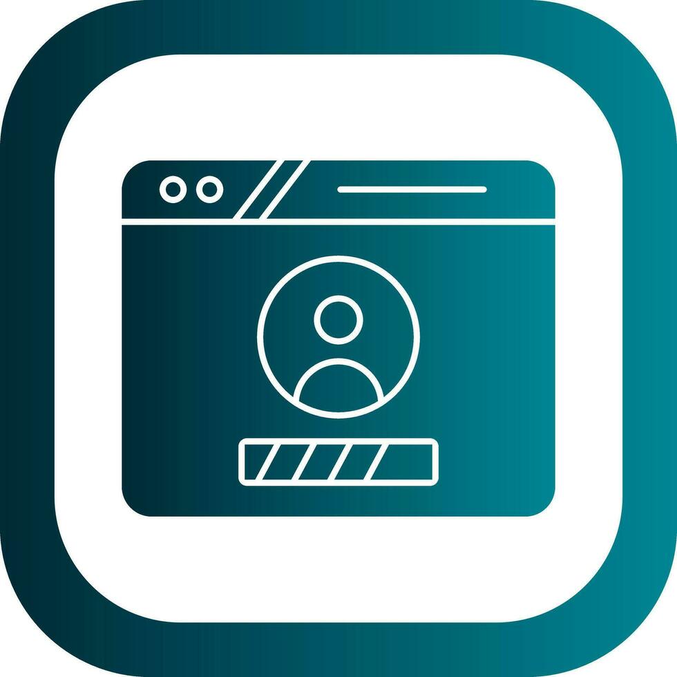 Login Vector Icon Design