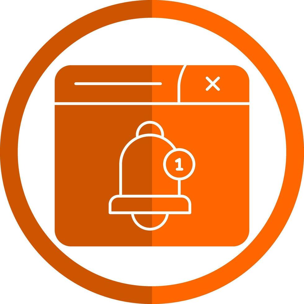 Notification Bell Vector Icon Design