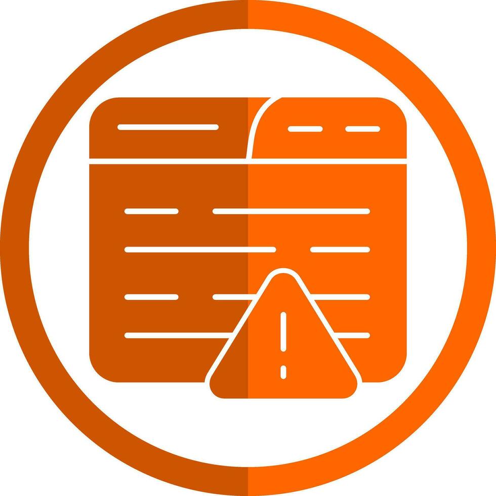 Warning Vector Icon Design