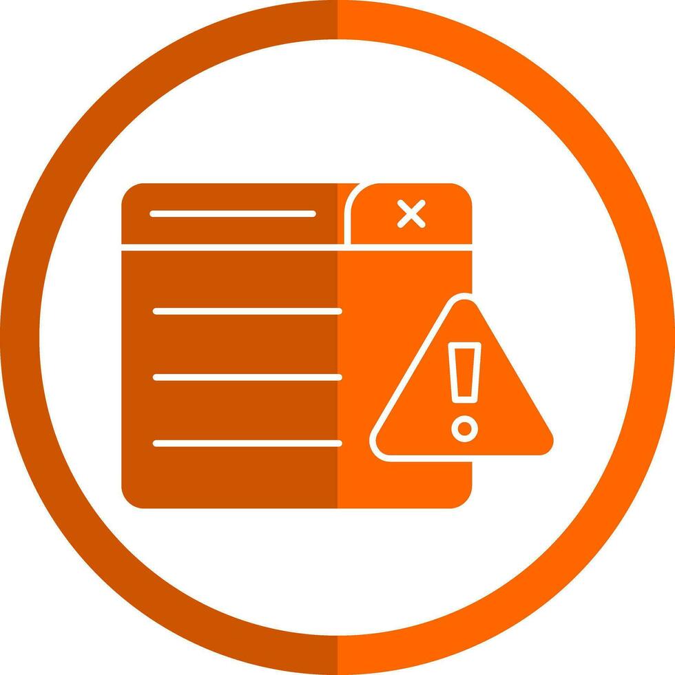 Warning Vector Icon Design