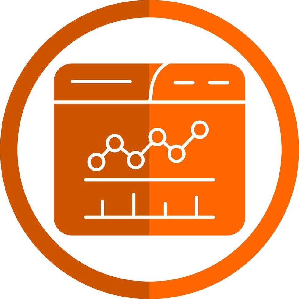 Analytics Vector Icon Design