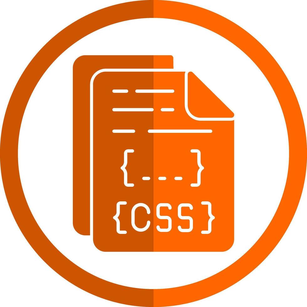 Css File Vector Icon Design