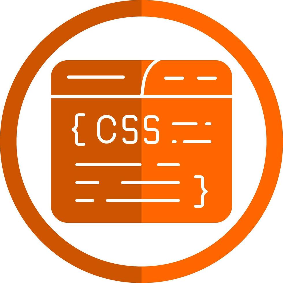css codificación vector icono diseño