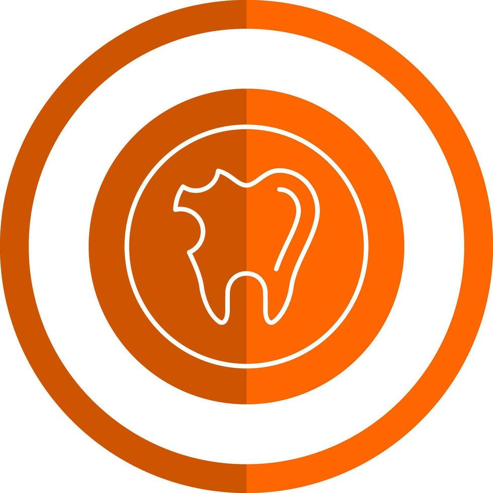 Caries Vector Icon Design