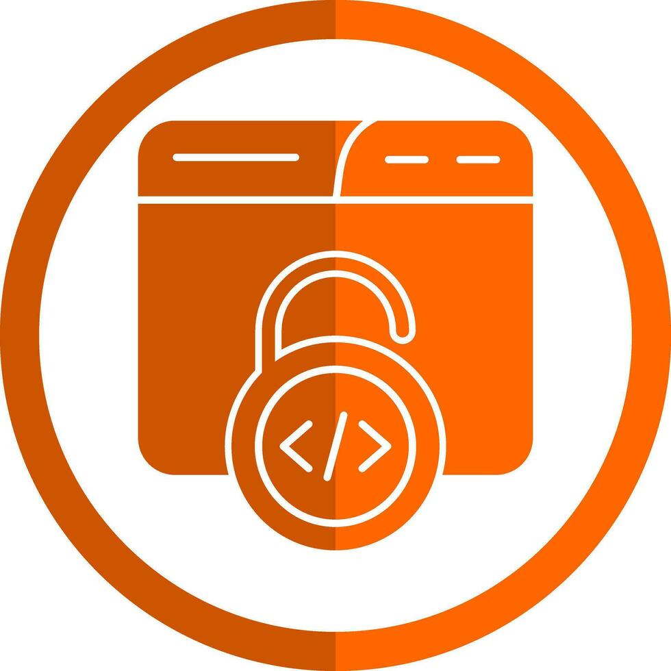 Unsecured Vector Icon Design