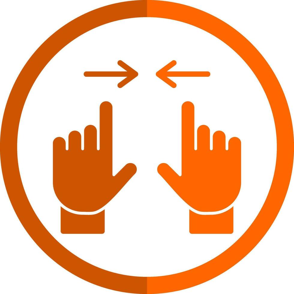 Zoom In Vector Icon Design