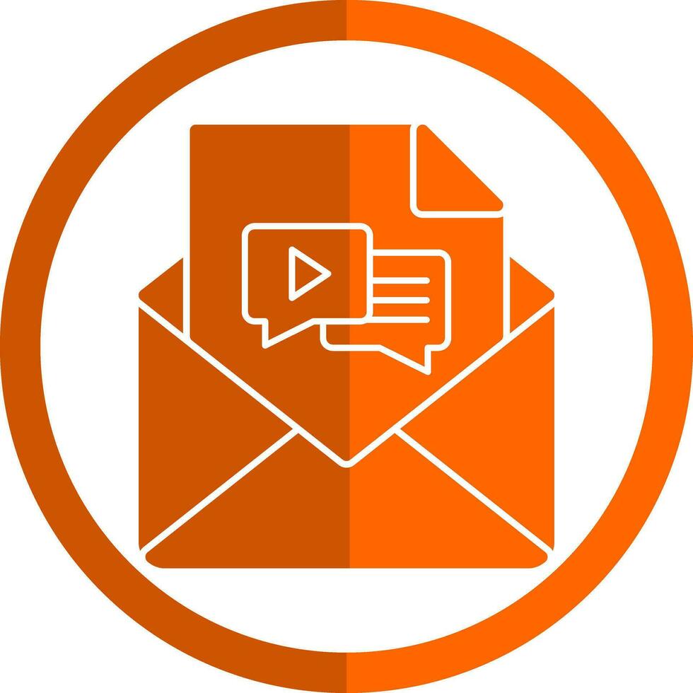 Email Marketing Vector Icon Design