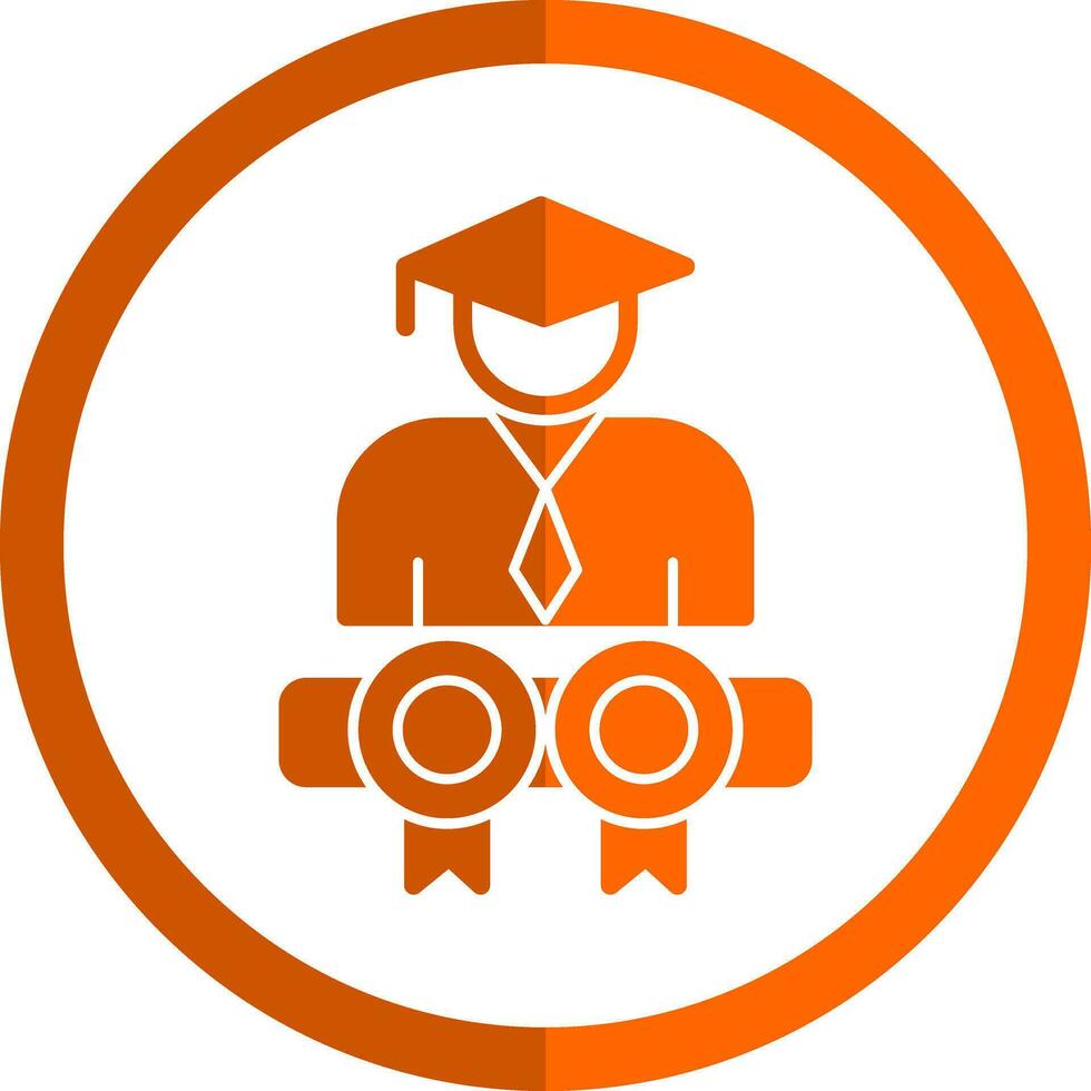 Diplomas Vector Icon Design
