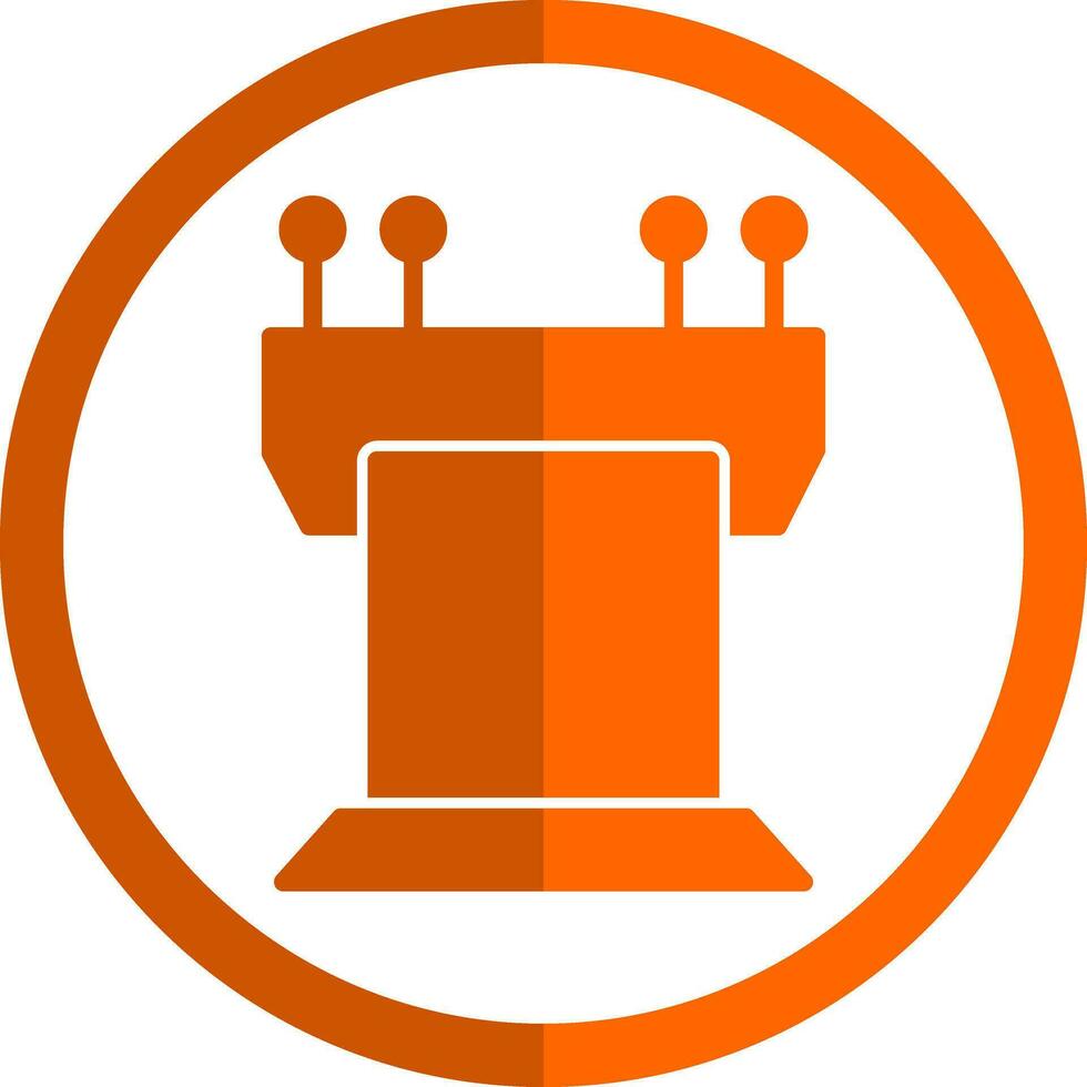 Podium Vector Icon Design
