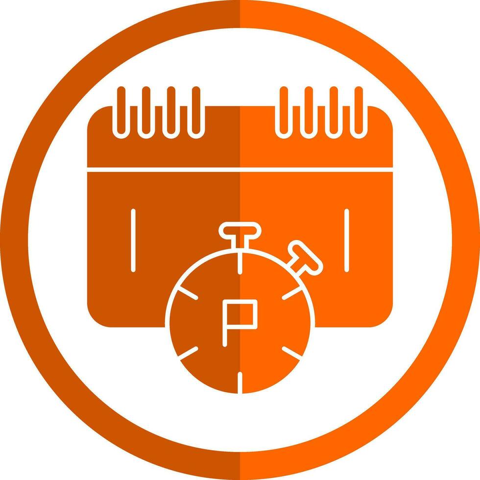 Deadline Vector Icon Design