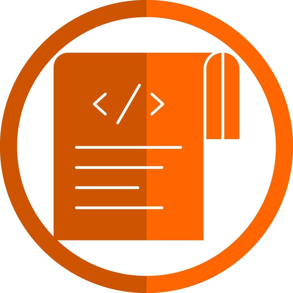 Coding Vector Icon Design
