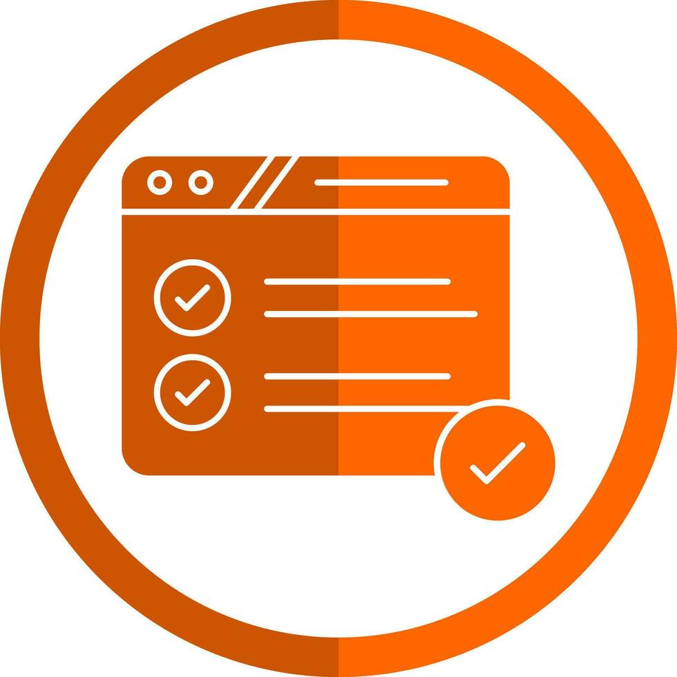 Checklist Vector Icon Design