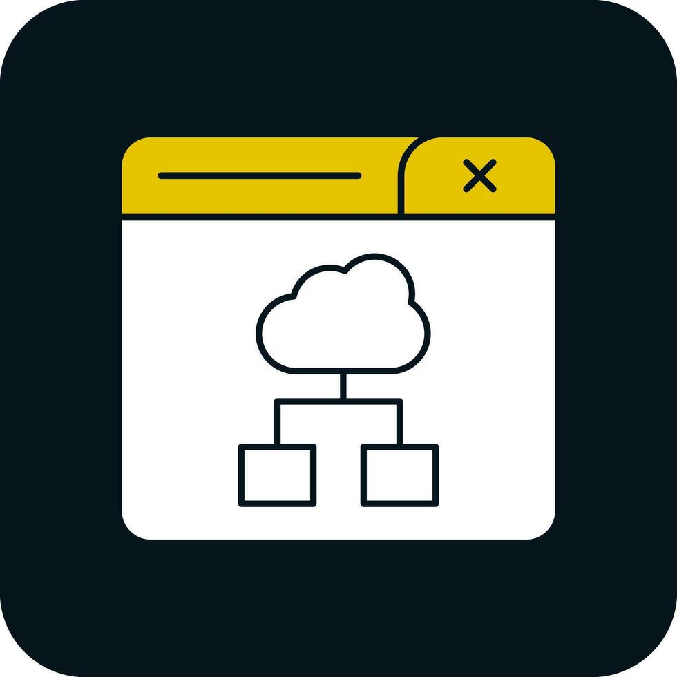 Cloud Computing Vector Icon Design