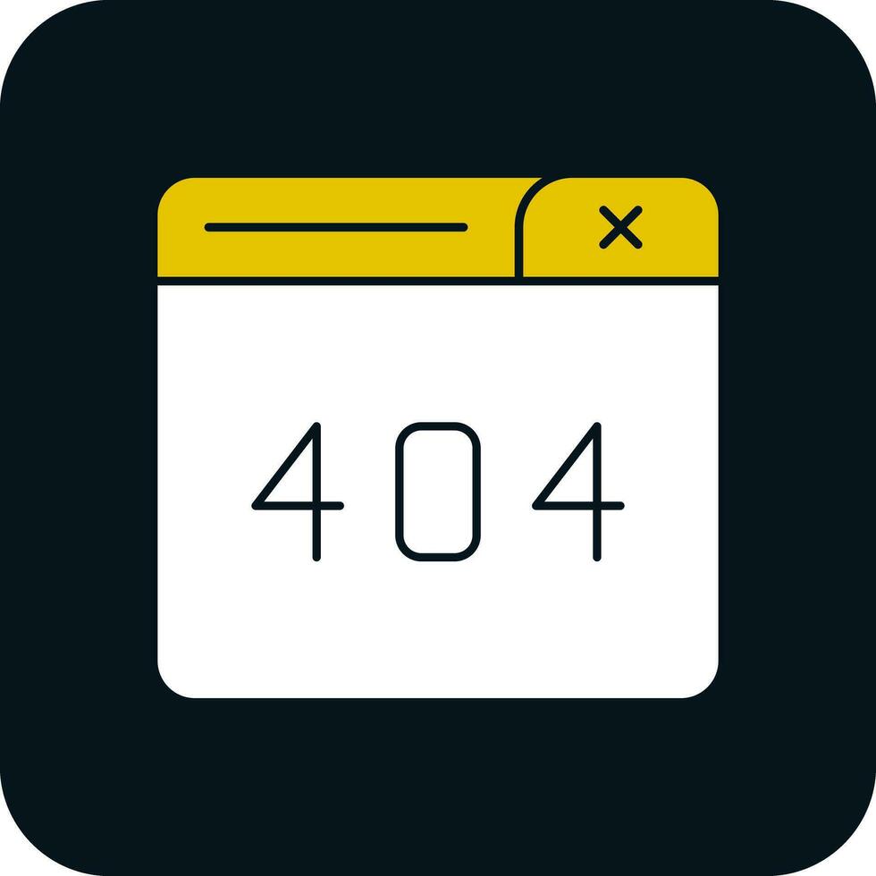 404 Error Vector Icon Design