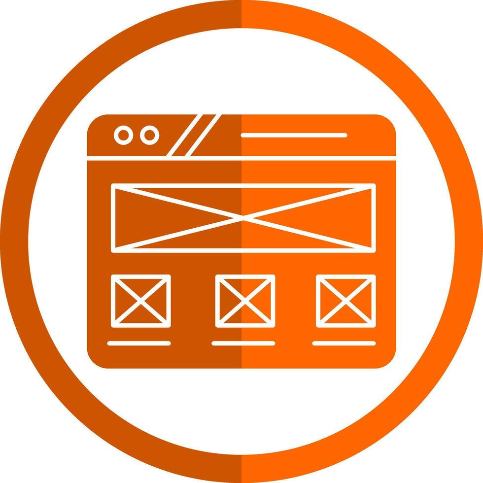 Mockup Design Vector Icon Design