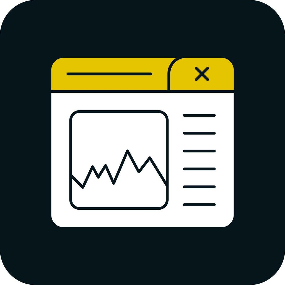 Graph Vector Icon Design