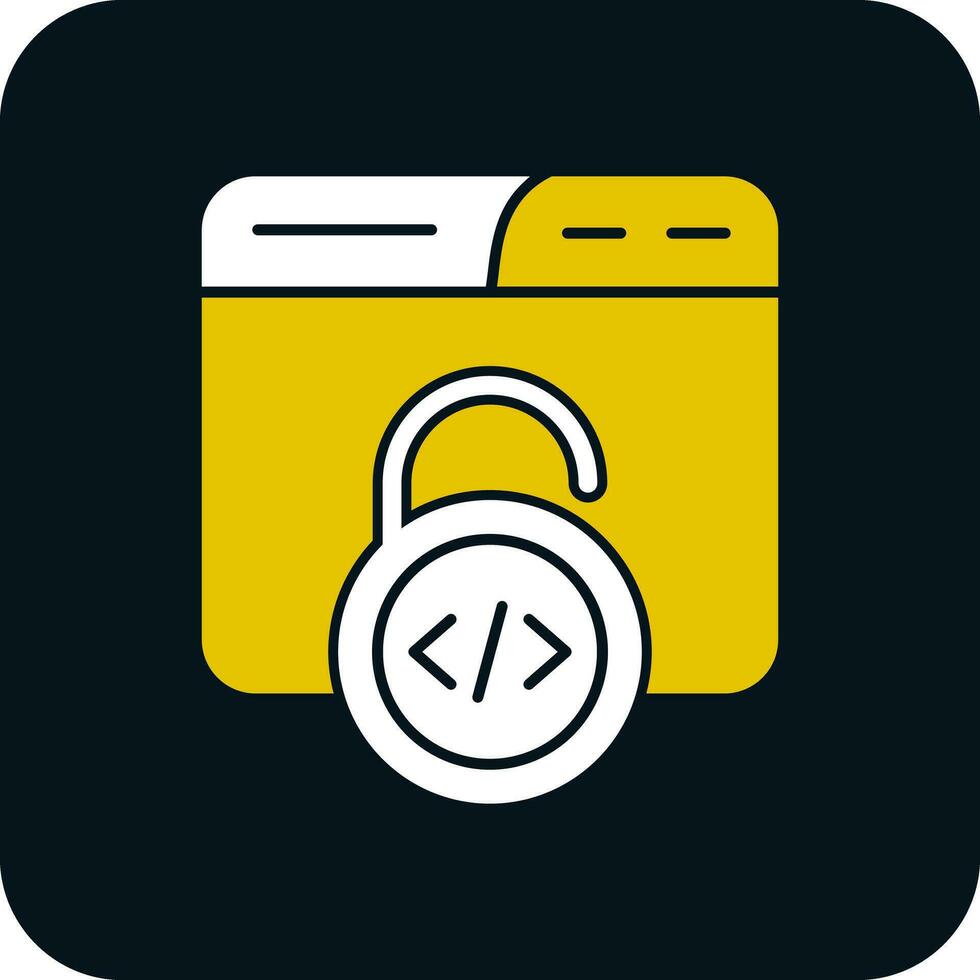 Unsecured Vector Icon Design