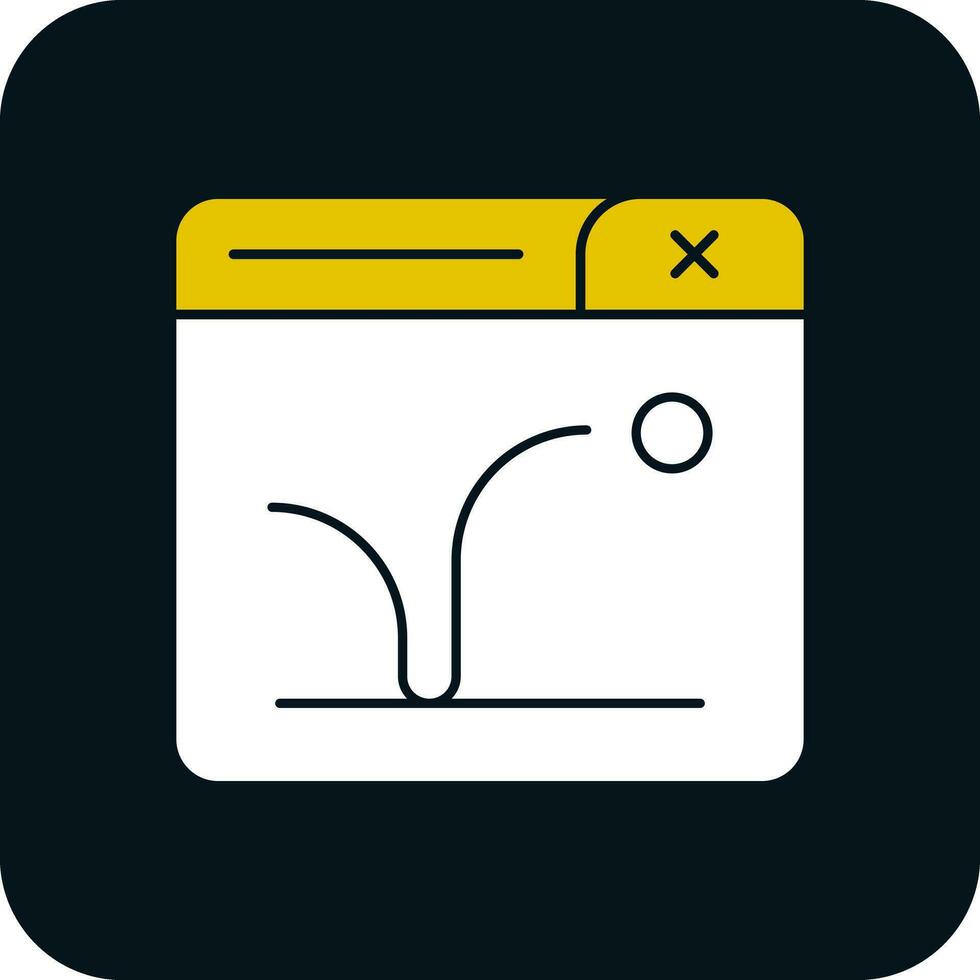 Bounce Rate Vector Icon Design