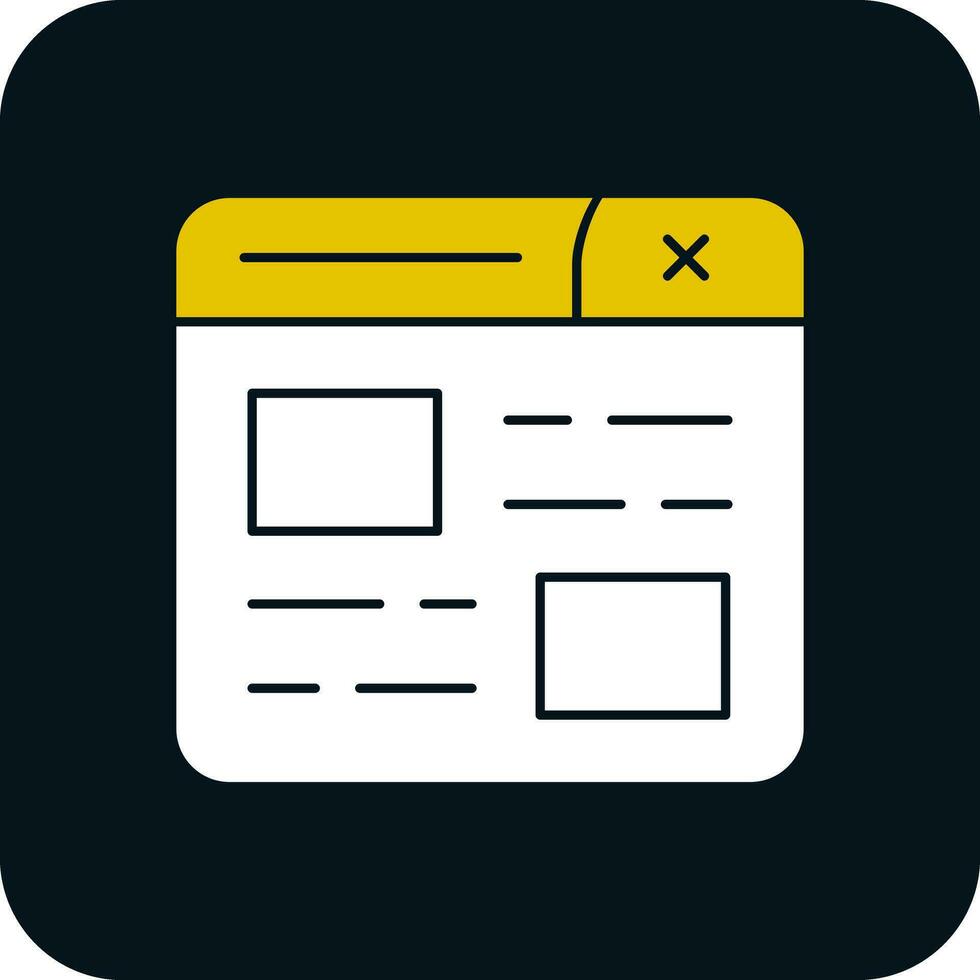 Web Site Vector Icon Design