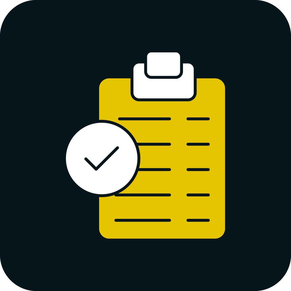 Task Planning Vector Icon Design