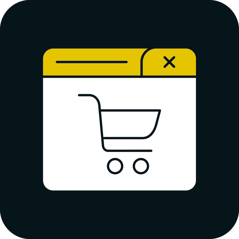 compras en línea vector icono diseño